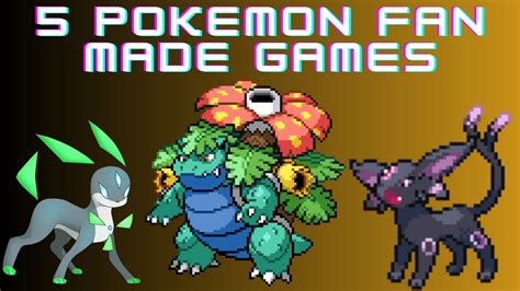 best pokemon fan games|best pokemon fan games with fakemon.